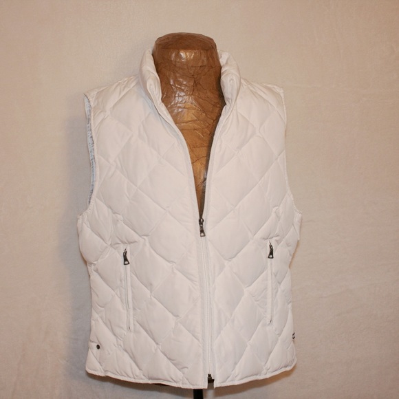 Tommy Hilfiger Jackets & Blazers - Tommy Hilfiger White Puffer Vest